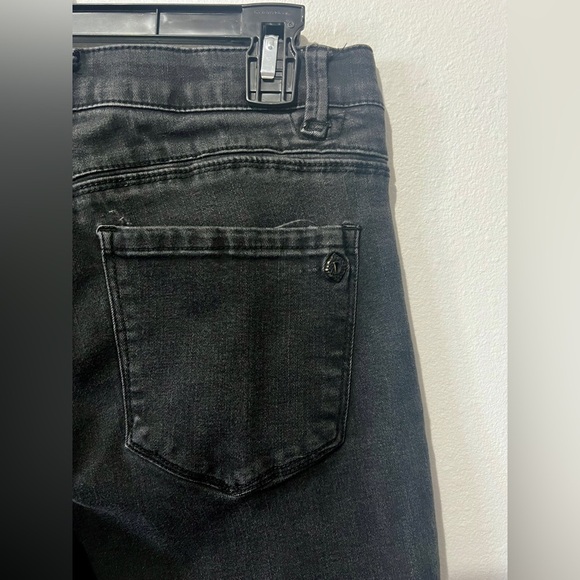 Democracy "Ab"Solution Charcoal Black Skinny Jean - Size 8 (29") - Picture 8 of 10